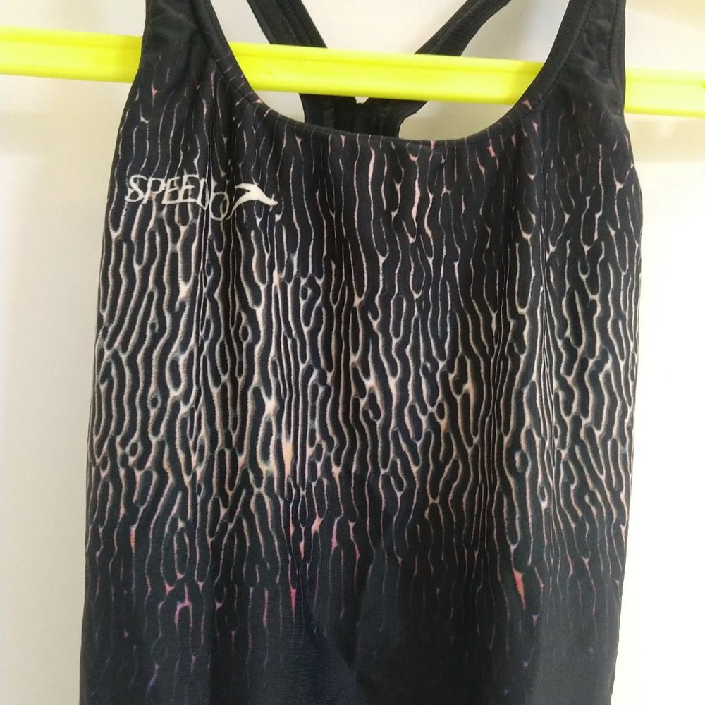 SPEEDO vintage animal print swimsut